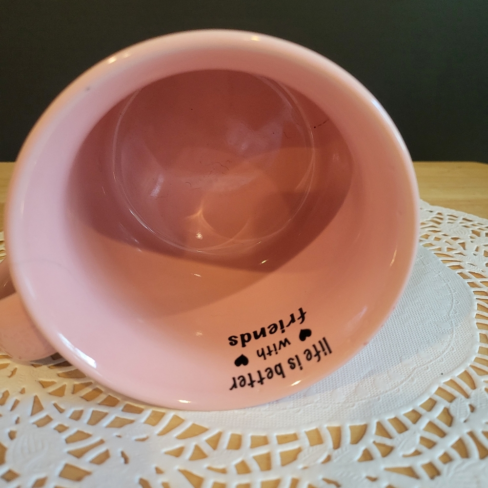 Peanuts Snoopy & Charlie Life is Better with Friends Soup/Coffee Mug - Picture 3 of 8